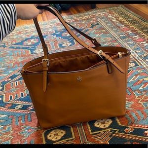 Tory Burch brown tote bag
